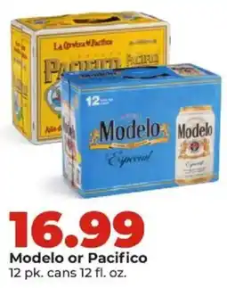 Hy-Vee Modelo or Pacifico offer