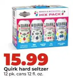 Hy-Vee Quirk hard seltzer offer