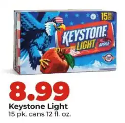 Hy-Vee Keystone Light offer