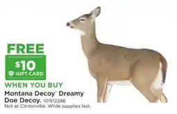 Mills Fleet Farm Montana Decoy Dreamy Doe Decoy offer
