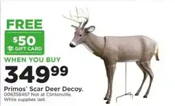 Mills Fleet Farm Primos Scar Deer Decoy offer