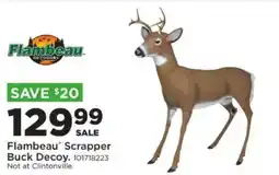 Mills Fleet Farm Flambeau Scrapper Buck Decoy offer