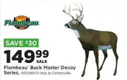 Mills Fleet Farm Flambeau Buck Master Decoy offer