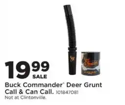 Mills Fleet Farm Buck Commander Deer Grunt Call & Can Call offer