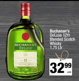 Super King Markets Buchanan's Deluxe Blended Scotch Whisky offer