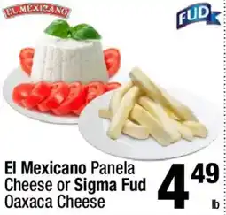 Super King Markets El Mexicano Panela Cheese or Sigma Fud Oaxaca Cheese offer