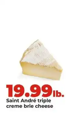 Hy-Vee Saint André triple creme brie cheese offer