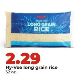 Hy-Vee Hy-Vee long grain rice offer