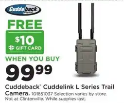 Mills Fleet Farm Cuddeback Cuddelink L Series Trail Camera offer