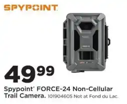 Mills Fleet Farm SpyPoint Force-24 Non-Cellular Trail Camera offer