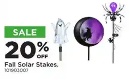 Mills Fleet Farm Fall Solar Stakes offer