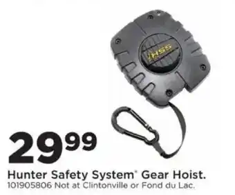 Hunter Safety System Gear Hoist