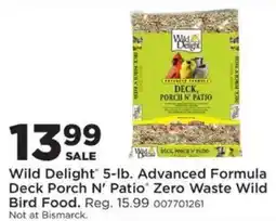 Mills Fleet Farm Wild Delight deck porch n' patio zero waste wild bird food offer
