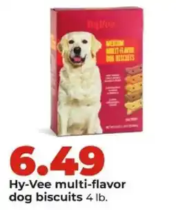 Hy-Vee Hy-Vee multi-flavor dog biscuits offer