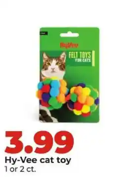 Hy-Vee Hy-Vee cat toy offer