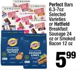 Super King Markets Perfect Bars or Hatfield Breakfast Sausage or Smoked Bacon offer