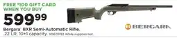 Mills Fleet Farm Bergara BXR Semi-Automatic Rifle offer