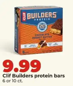 Hy-Vee Clif Builders protein bars offer