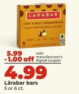 Hy-Vee Lärabar bars offer