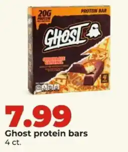 Hy-Vee Ghost protein bars offer