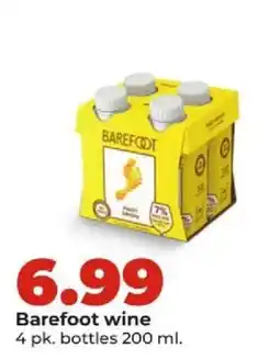 Hy-Vee Barefoot wine offer
