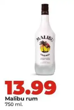 Hy-Vee Malibu rum offer