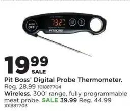 Mills Fleet Farm Pit Boss Digital Probe Thermometer offer