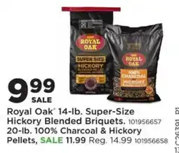 Mills Fleet Farm Royal Oak 14-lb. Super-Size Hickory Blended Briquets offer