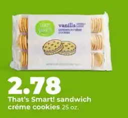 Hy-Vee That's Smart! sandwich crème cookies offer