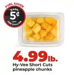 Hy-Vee Hy-Vee short cuts pineapple chunks offer