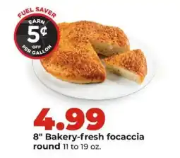 Hy-Vee Bakery-fresh focaccia offer