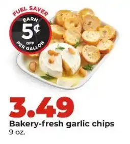 Hy-Vee Bakery-fresh garlic chips offer