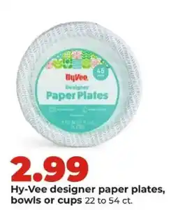 Hy-Vee Hy-Vee designer paper plates offer