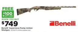 Mills Fleet Farm Benelli Supernova Pump Action Shotgun offer