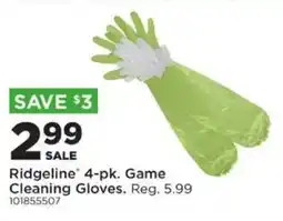 Mills Fleet Farm Ridgeline game cleaning gloves offer