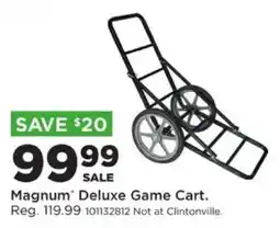 Mills Fleet Farm Magnum Deluxe Game Cart offer