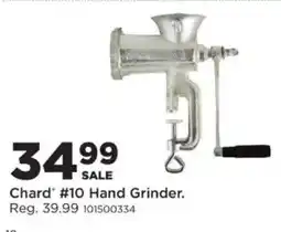 Mills Fleet Farm Chard #10 Hand Grinder offer