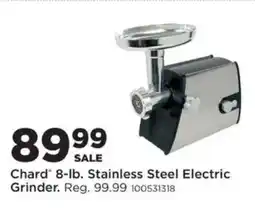 Mills Fleet Farm Chard 8-lb. Stainless Steel Electric Grinder offer