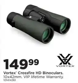 Mills Fleet Farm Vortex Crossfire HD Binoculars offer