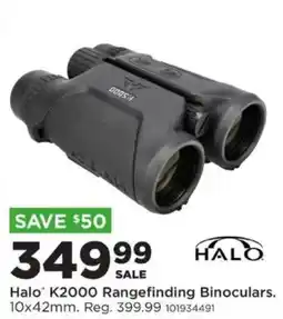 Mills Fleet Farm Halo K2000 Rangefinding Binoculars offer