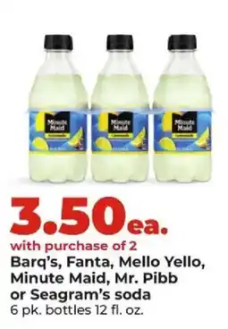 Hy-Vee Minute Maid soda offer