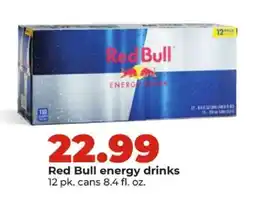 Hy-Vee Red Bull energy drinks offer
