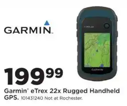 Mills Fleet Farm Garmin eTrex 22x Rugged Handheld GPS offer