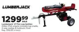 Mills Fleet Farm Lumberjack 27-ton log splitter offer