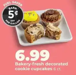 Hy-Vee Bakery-fresh decorated cookie cupcakes offer