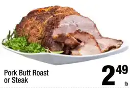 Super King Markets Pork Butt Roast or Steak offer