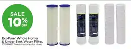 Mills Fleet Farm Ecopure whole home & under sink water filter offer