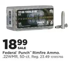 Mills Fleet Farm Federal Punch Rimfire Ammo offer