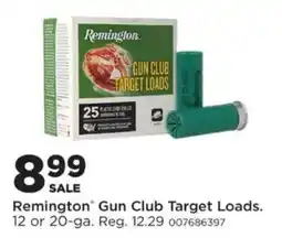 Mills Fleet Farm Remington Gun Club Target Loads offer