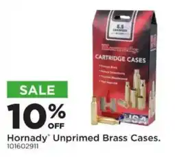 Mills Fleet Farm Hornady Unprimed Brass Cases offer